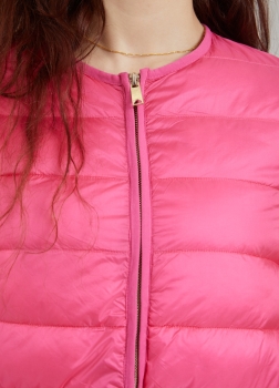 CC Heart, quilted jacket, pink